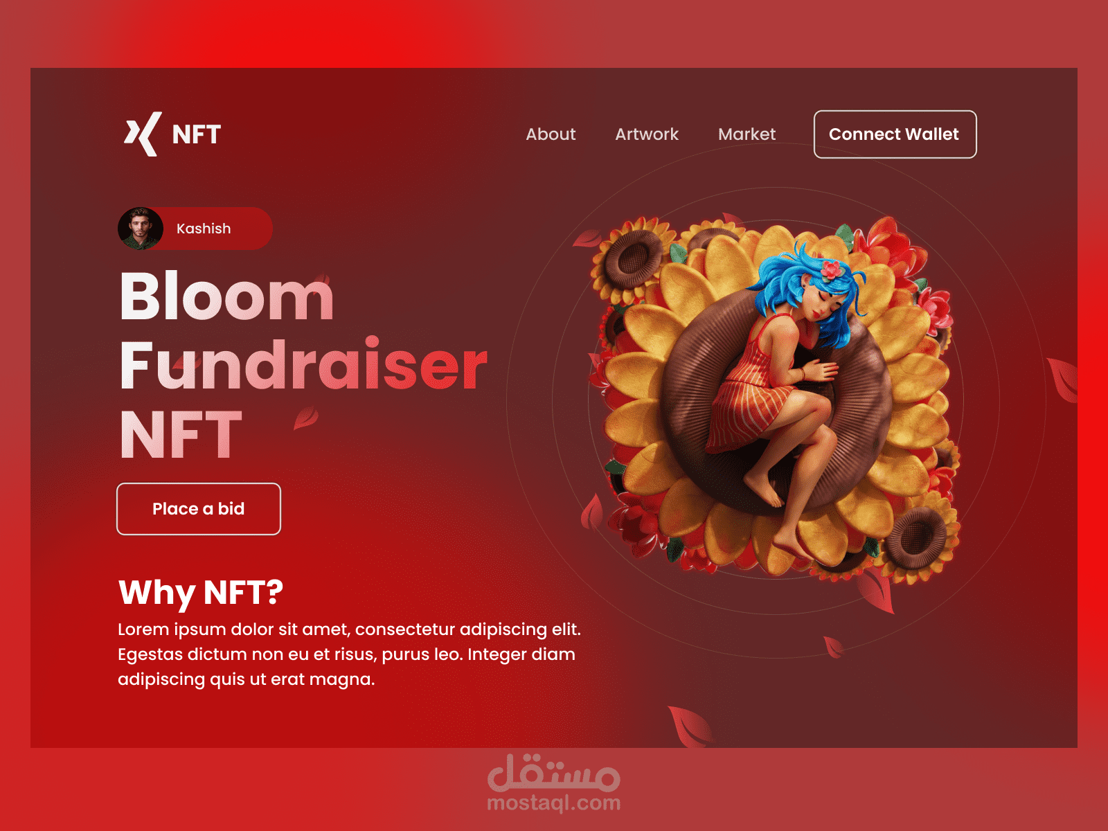 NFT Landing page