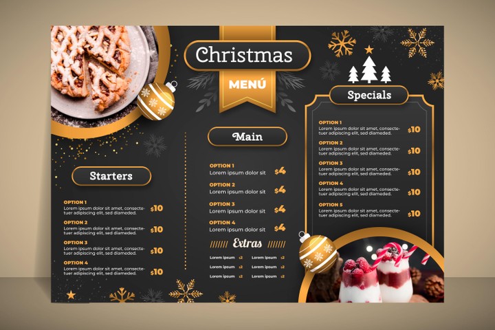 menu design