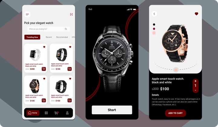 Watches app [UI/UX]