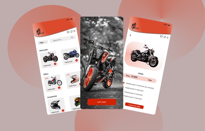 Motorcycle app [UI/UX]
