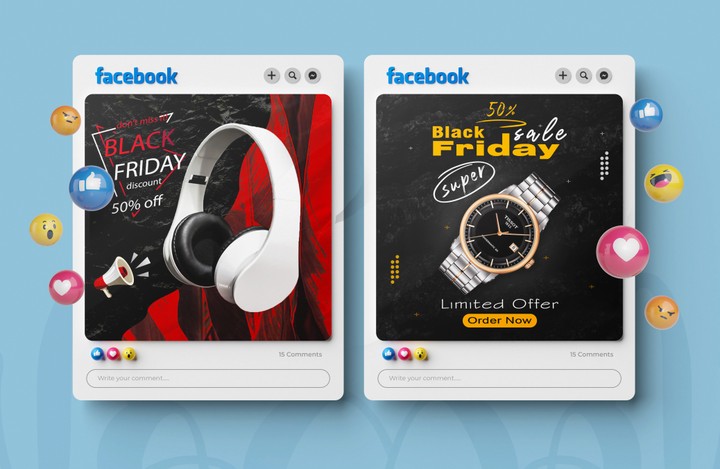 black friday social media design