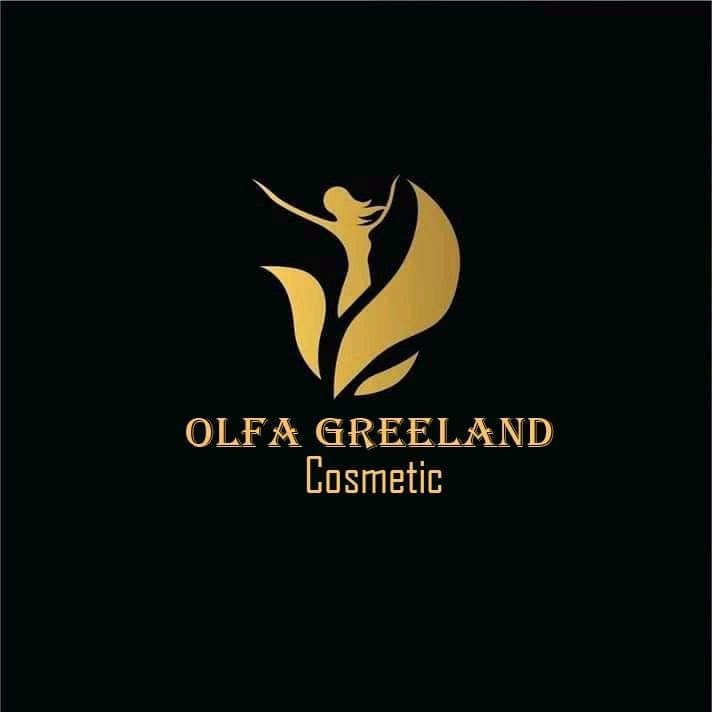هوية تجارية لشركة "OLFA GREELAND COSMETIC"