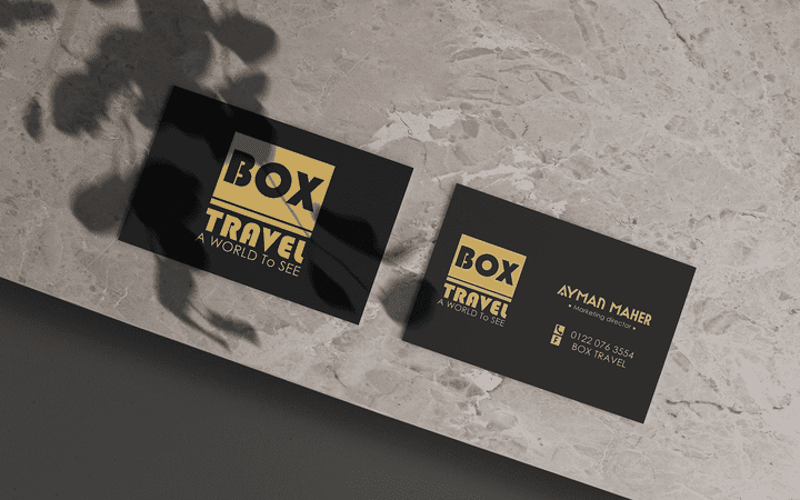 Logo And Business Card - BOX Travel