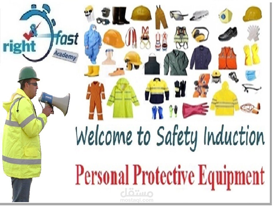 Safety Induction لأكادمية right and fast academy