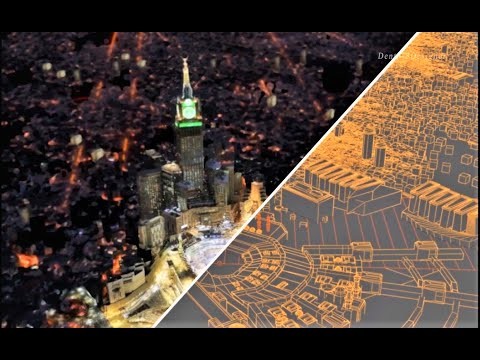 تصميم 3d للحرم المكي