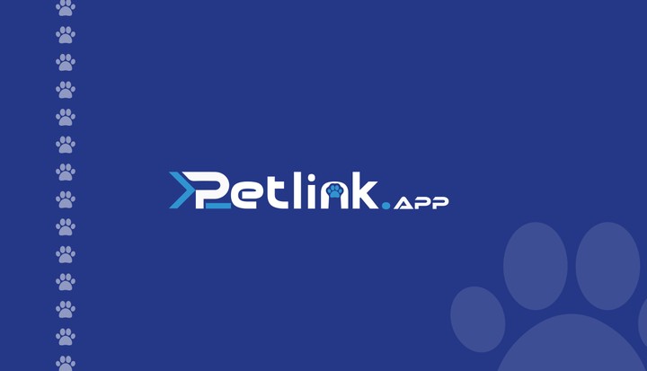 تصميم شعار Petlink.app: الربط الذكي بين أصحاب الحيوانات الأليفة وعالم العناية بهم