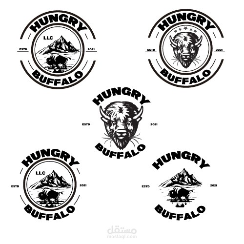 لوجو HUNGRY BUFFALO