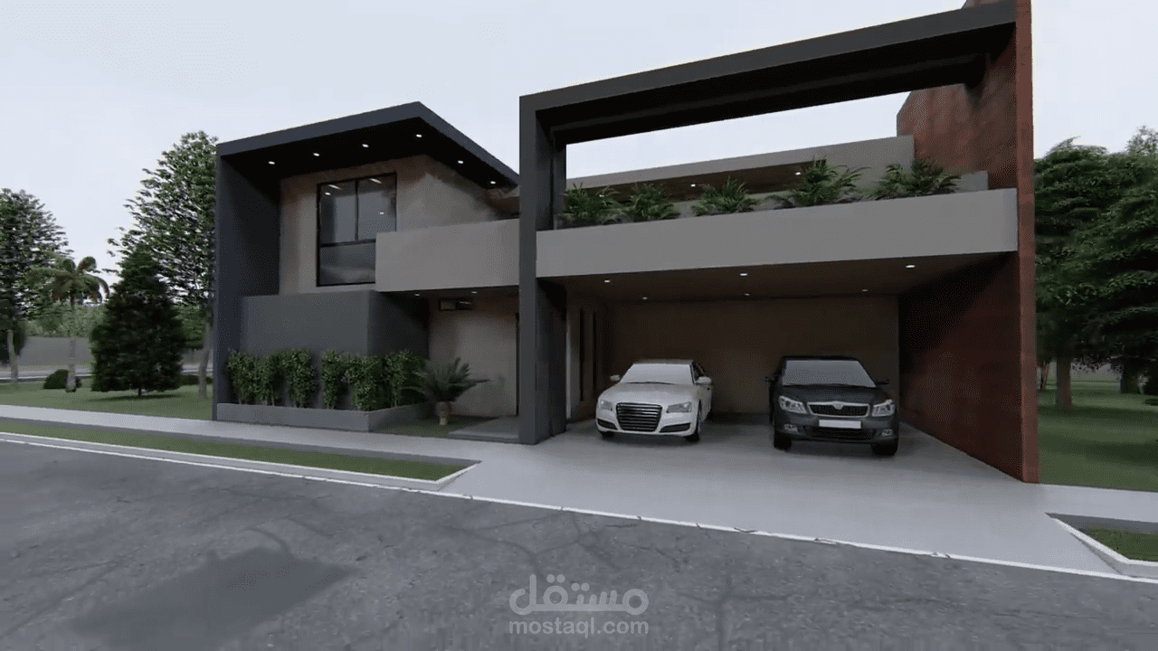 منزل 15x25 واجهة واحدة