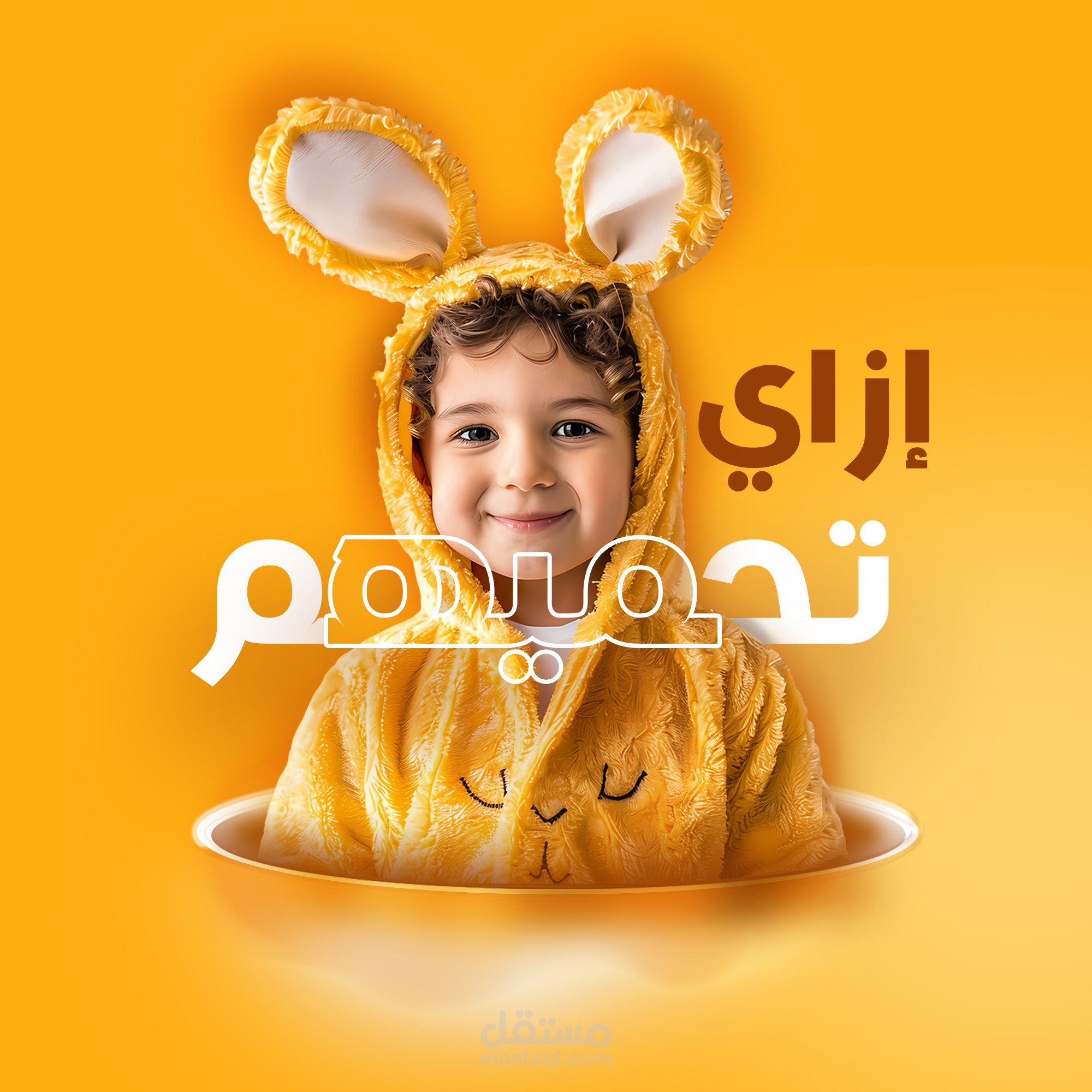 حملة تصميمات سوشيال ميديا لجمعية حقوق الطفل