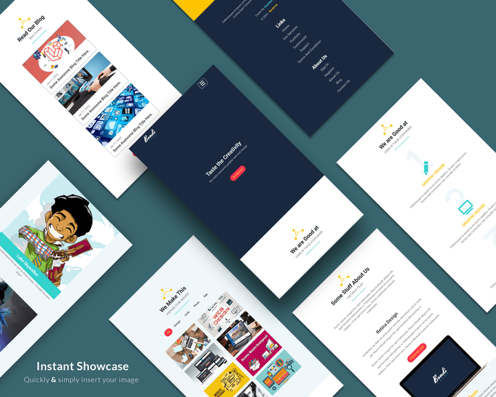 Blondi landing page