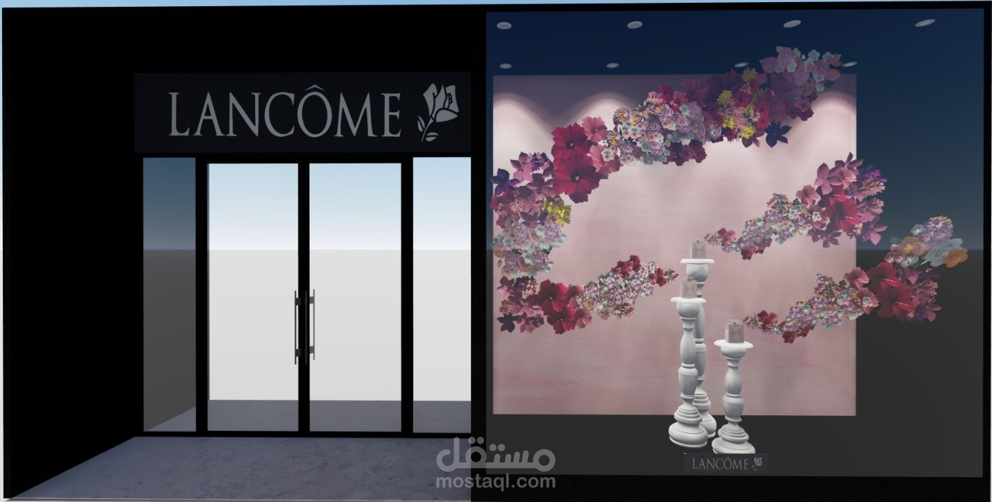 Lancome shopwindow