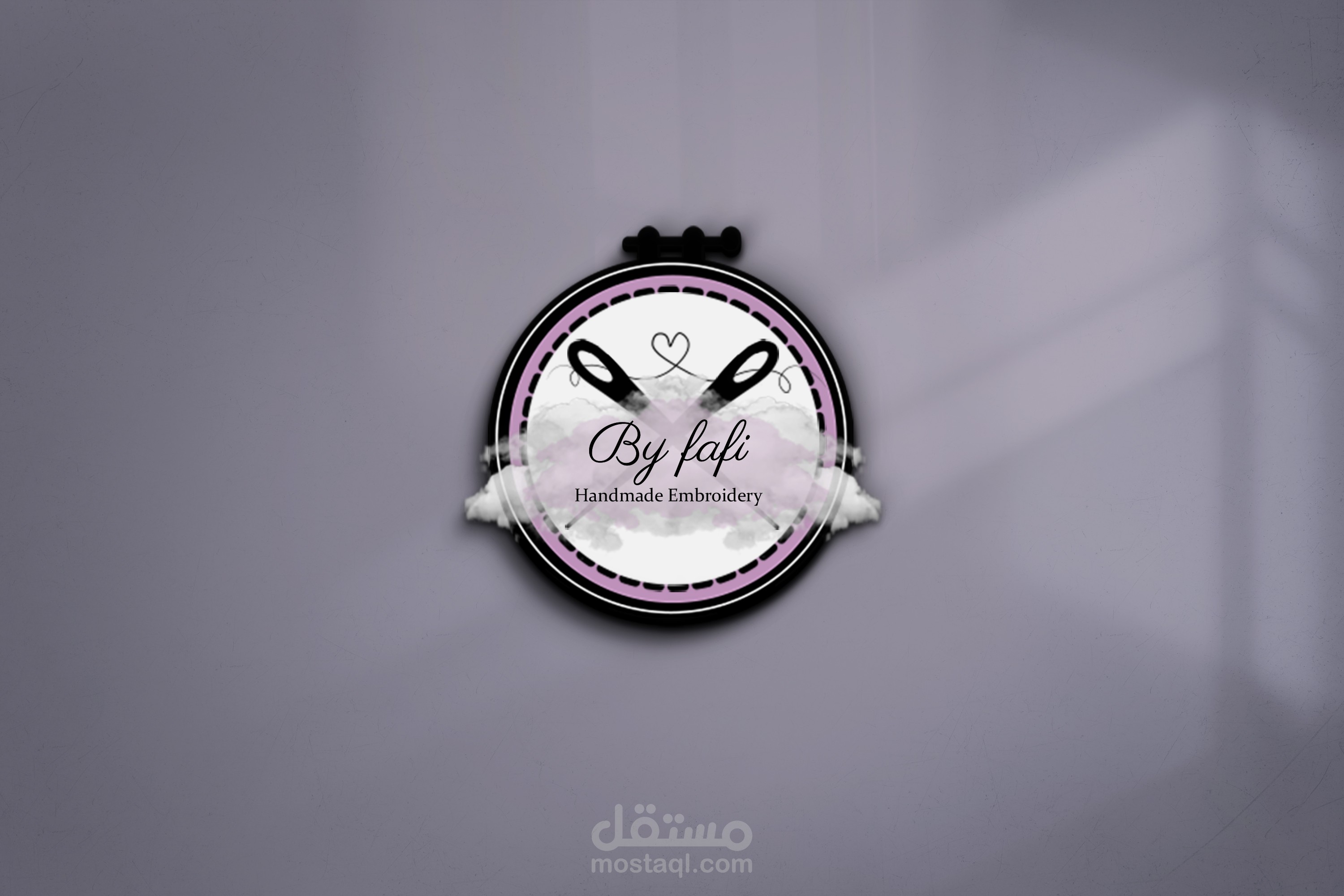 لوجو أعمال يدوية وتطريز Handmade logo