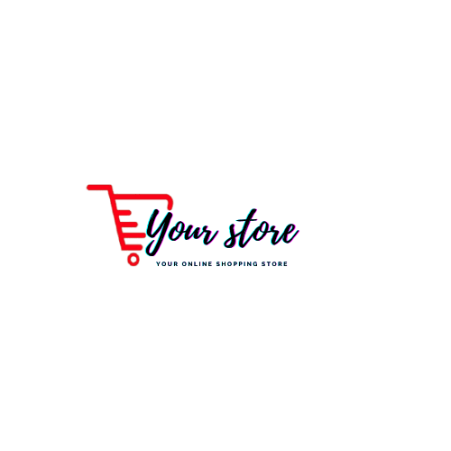 simple online store logo