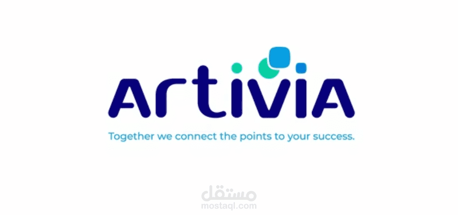 تحريك شعار شركة Artivia موشن جرافيك