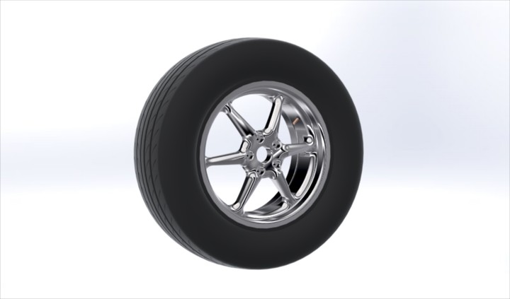 نموذج اعمال لتصميم ميكانيكي Car tire design