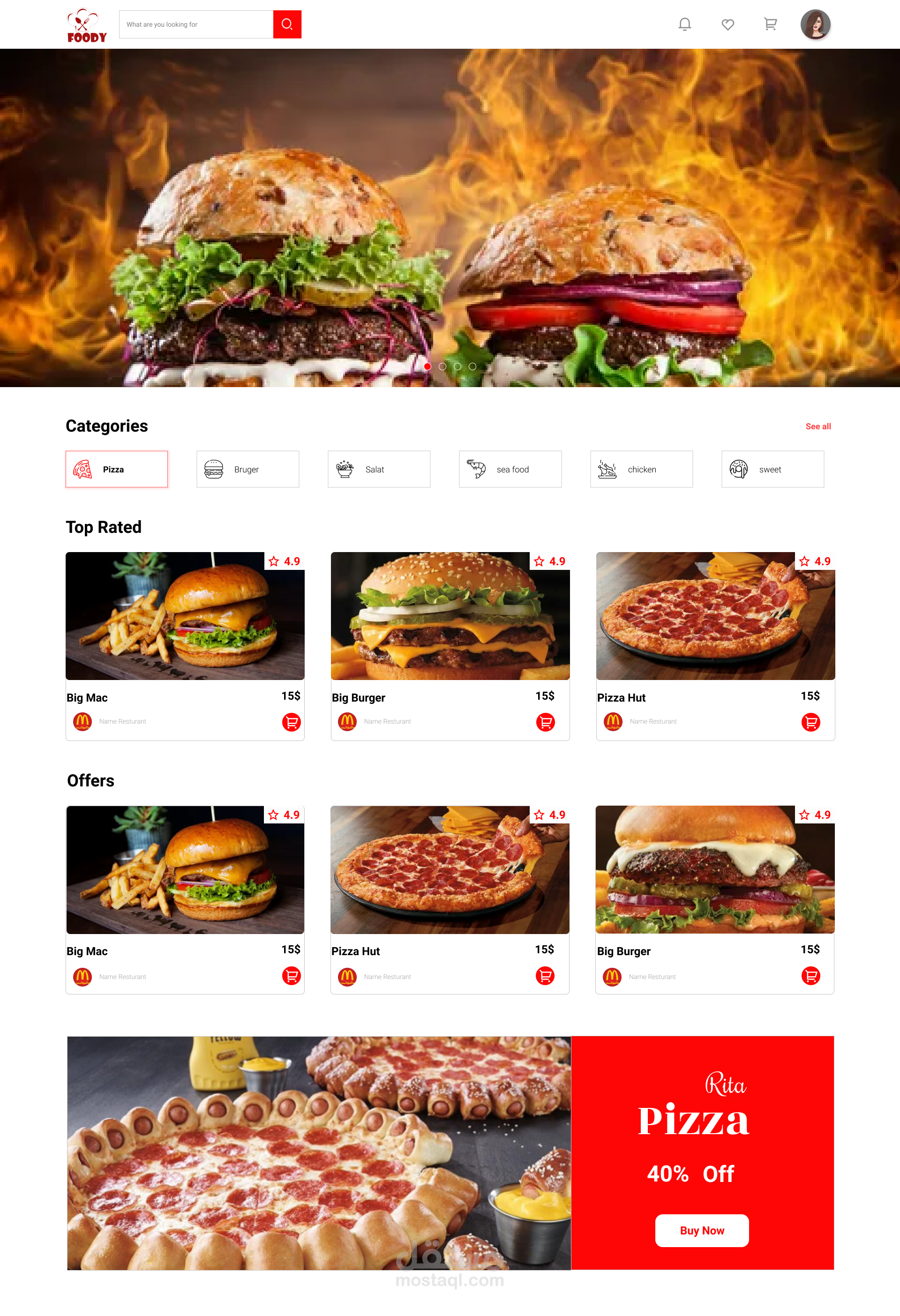 Foody website