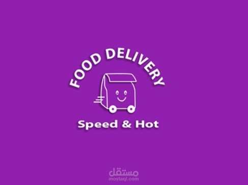 Logo delivery food