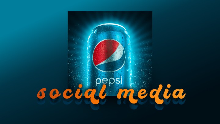 Pepsi social media advertising post