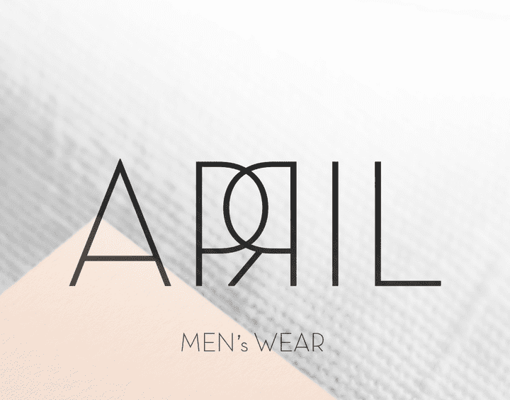 April logo identity