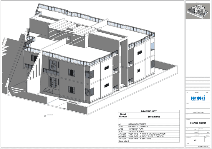 Villa Compound - Sheet