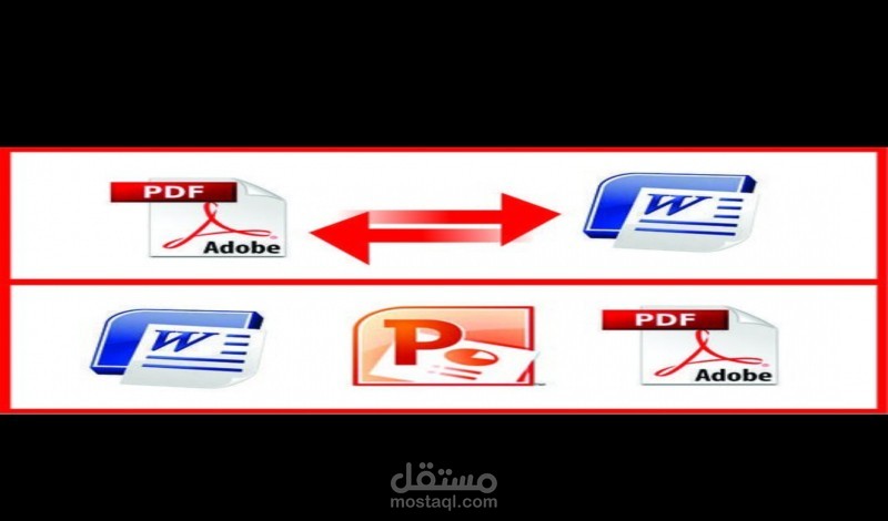 تحويل ملفات Pdf إلى Word