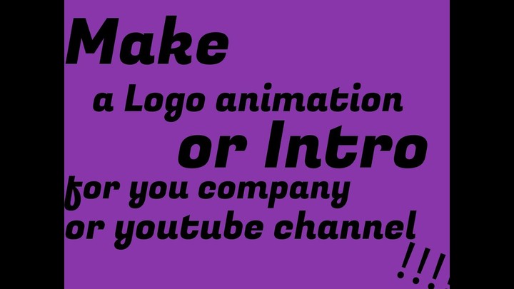 logo animation