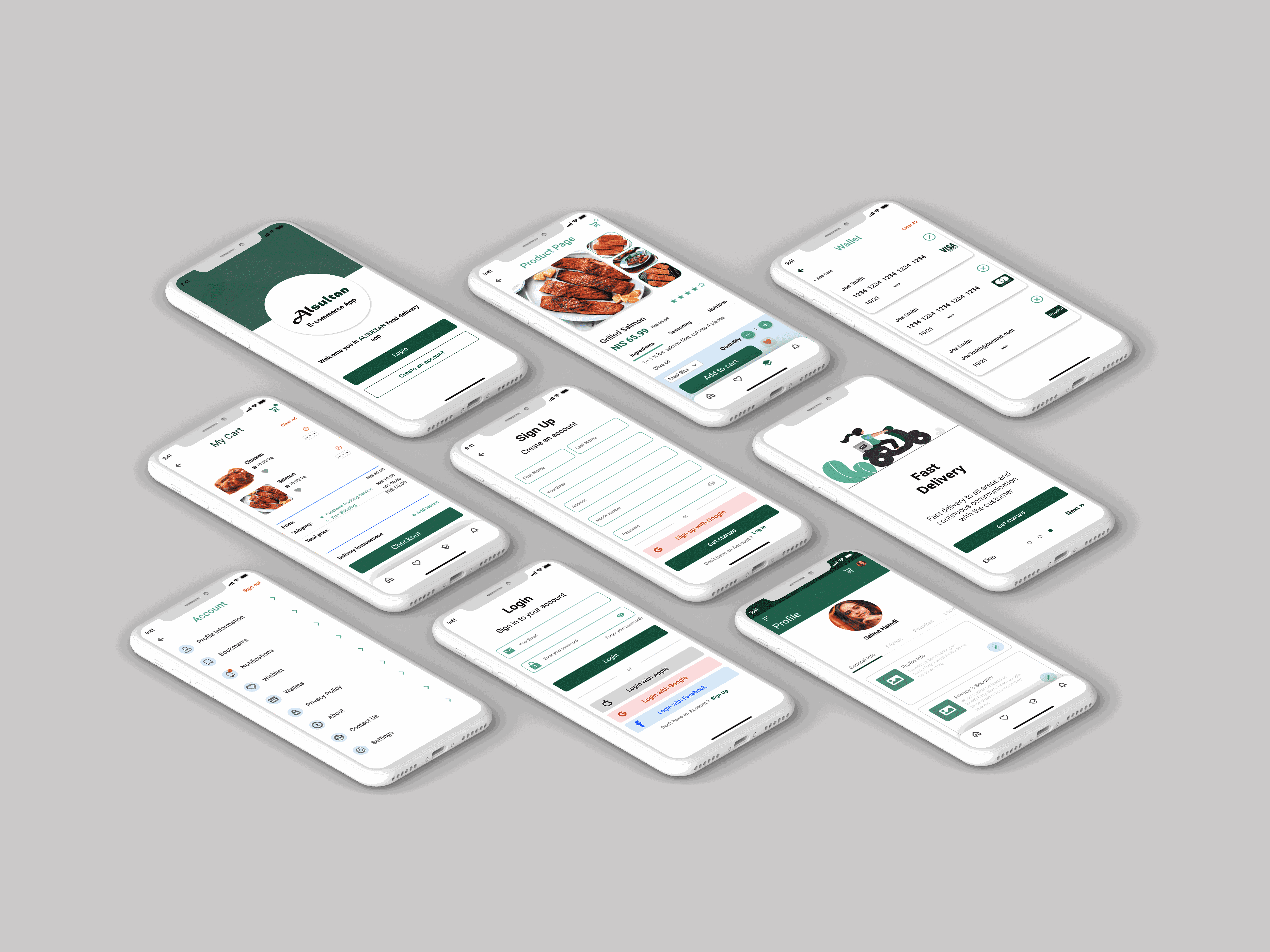 Delivery Mobile App UX|UI Design