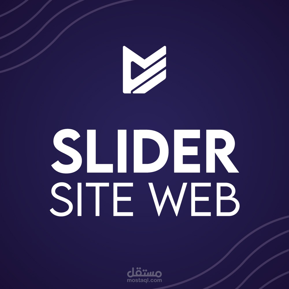 slider site web