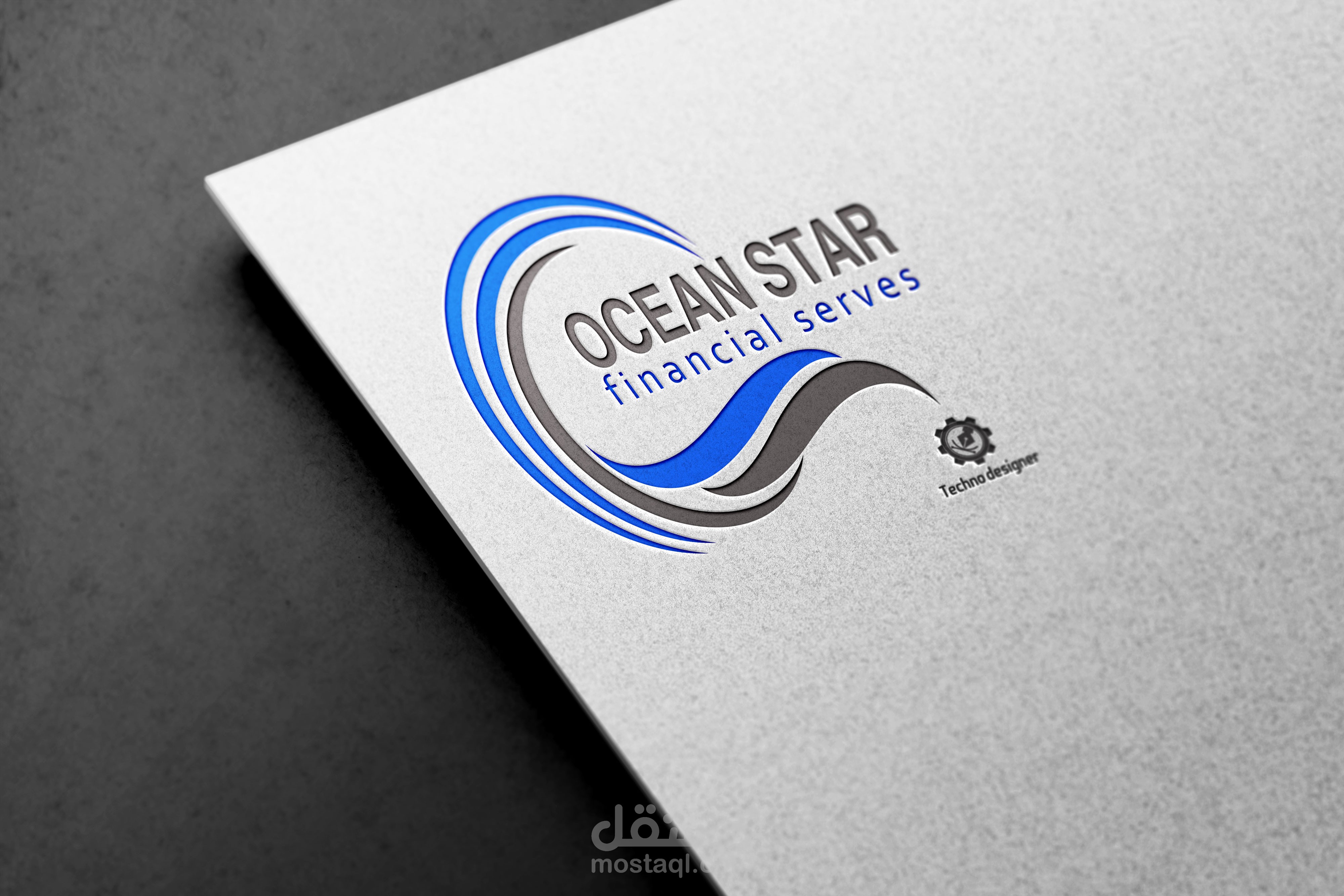 شعار ocean star للخدمات المالية