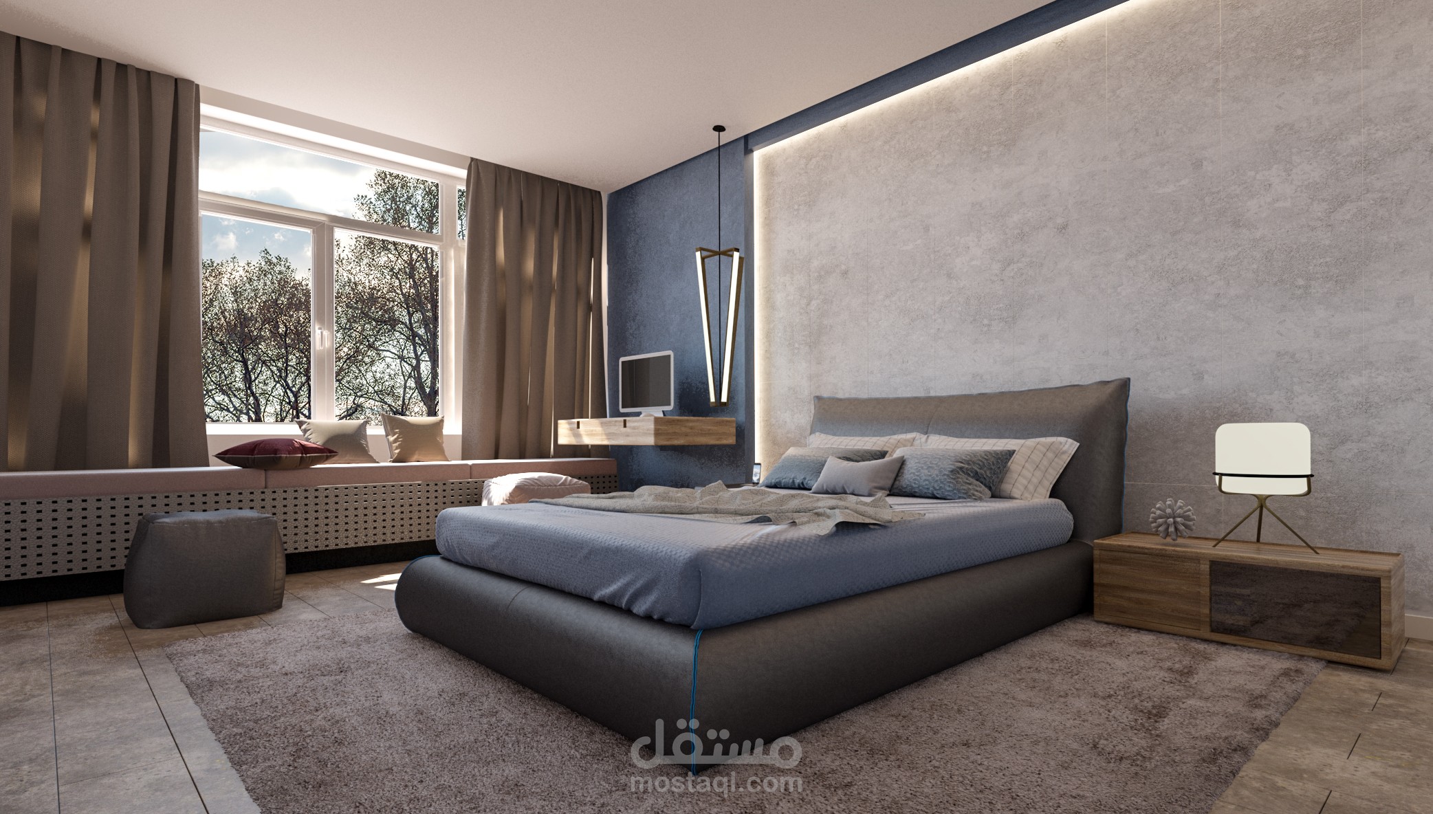 modern bedroom