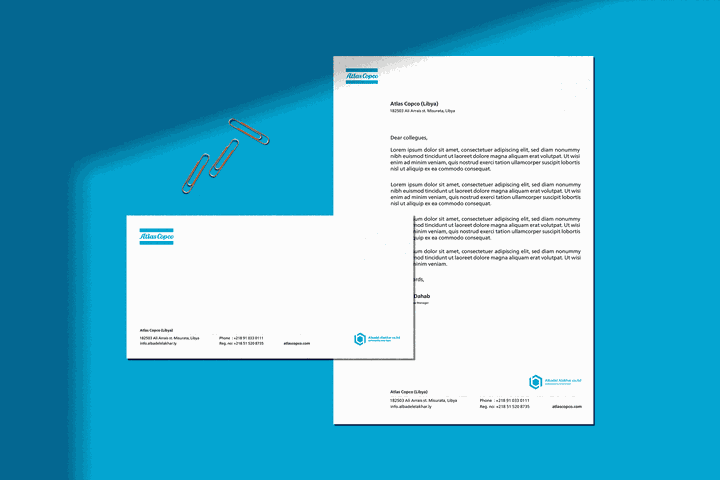 Atlas Copco // Redesign & Uplift Brand Identity