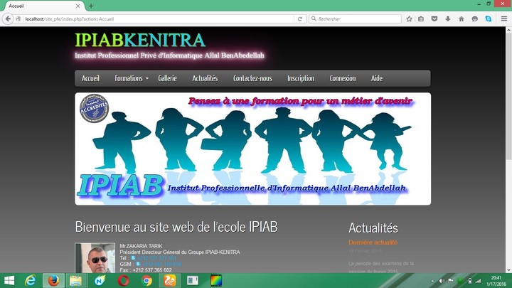 website