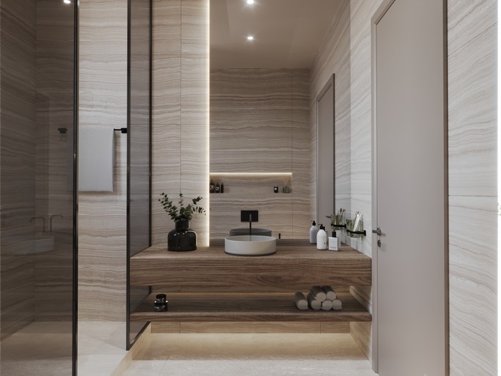 Modern bathroom