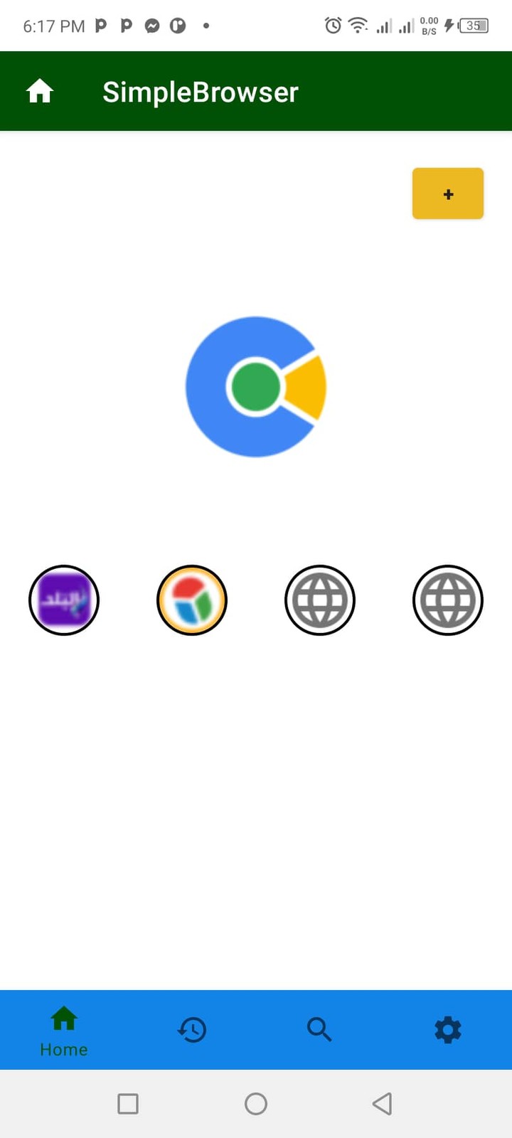 SimpleGoogleChrome App