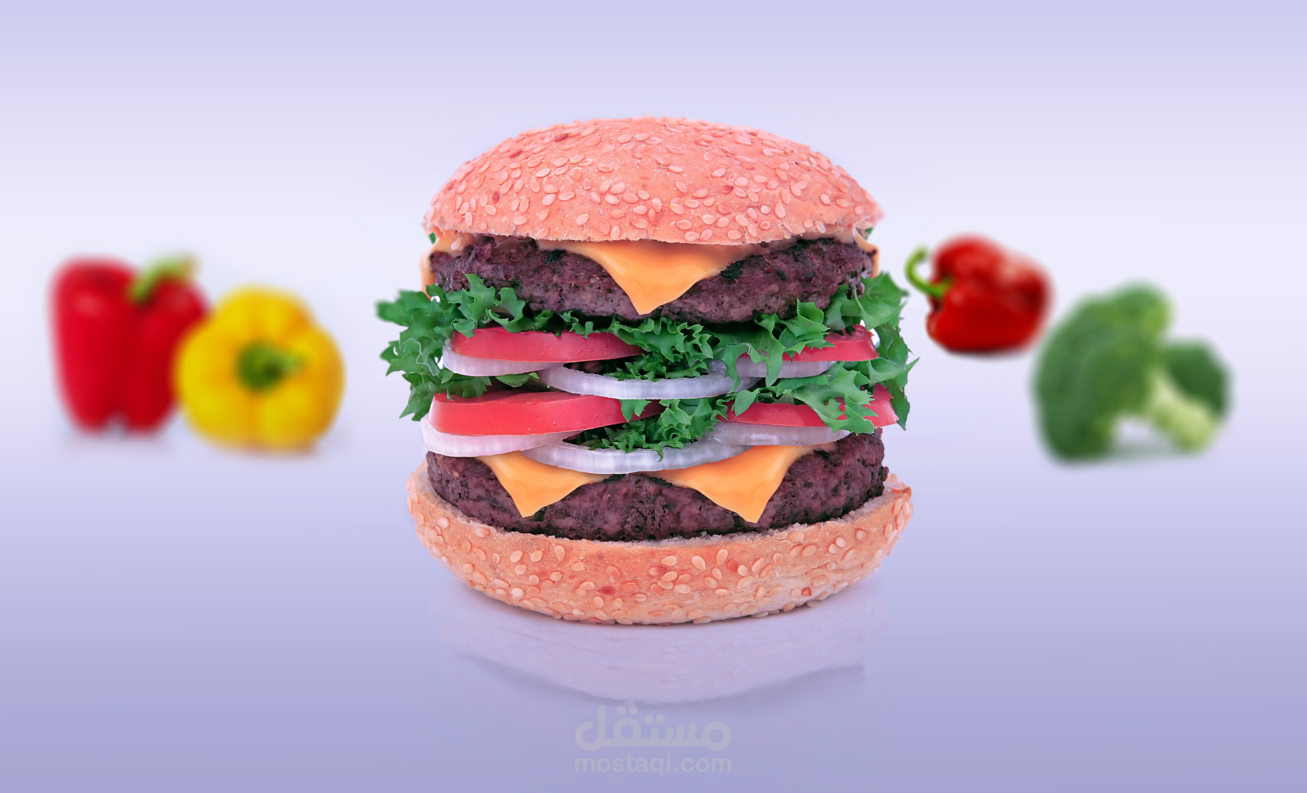 Burger - Creative Retouch