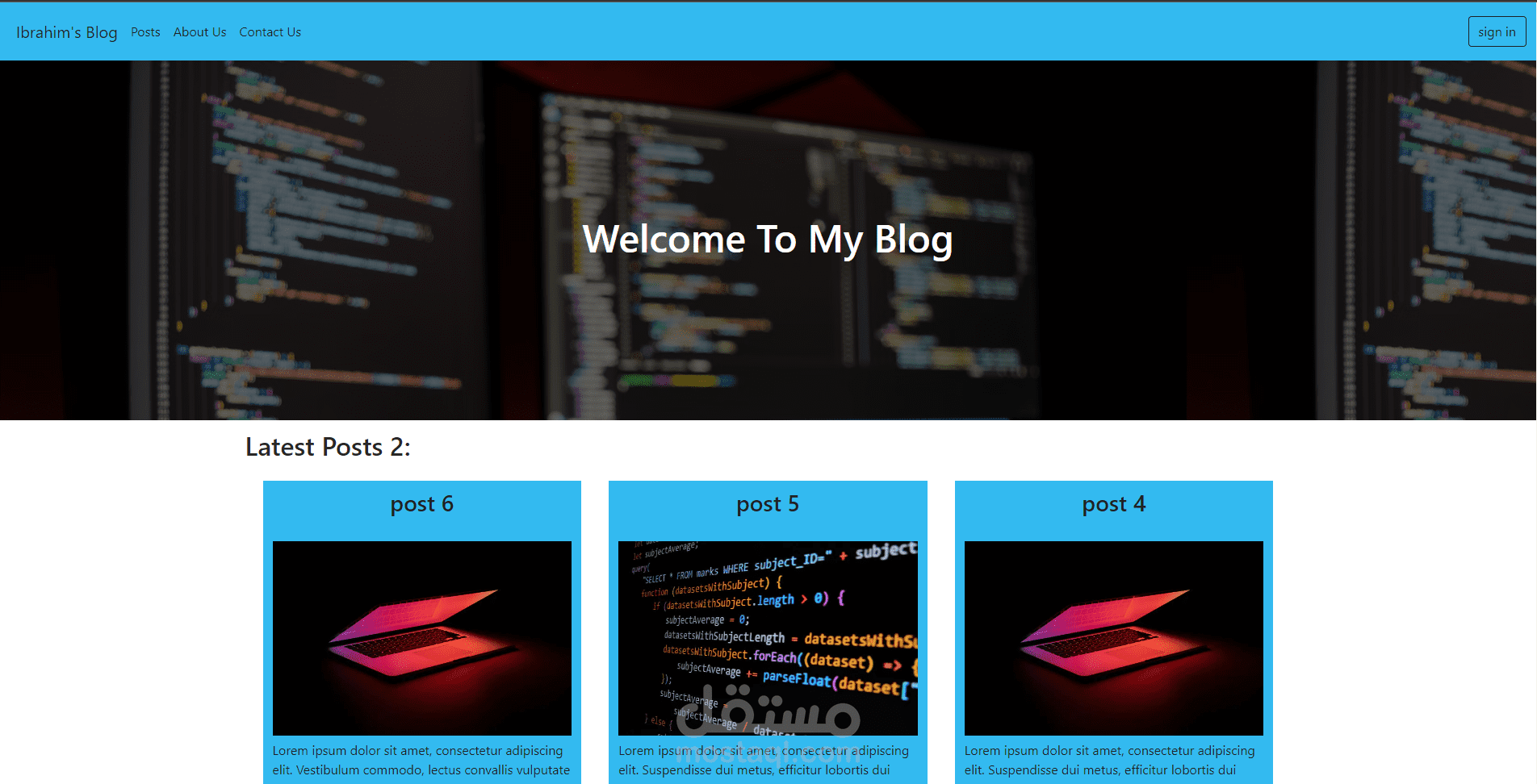 My Blog Post Prototype