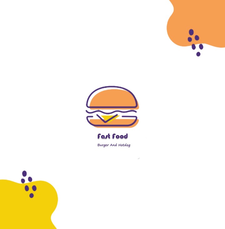 شعار لمطعم Fast Food