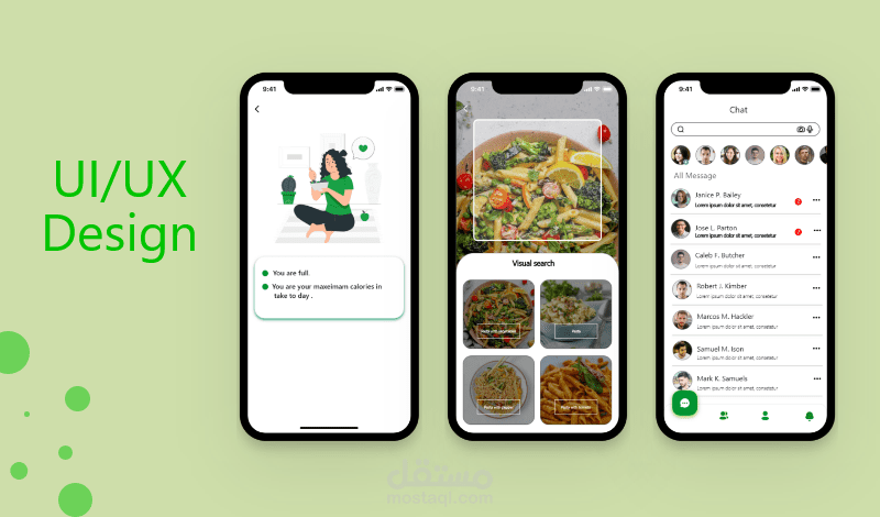 تصميم تجربة المستخدم UX و تصميم واجهة المستخدم UI احترافية و مميزة لتطبيقات الموبايل باستخدام Adobe xd