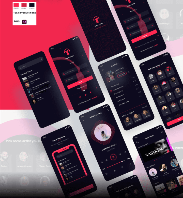 Music App - تطبيق لتحميل الموسيقى وسماعها