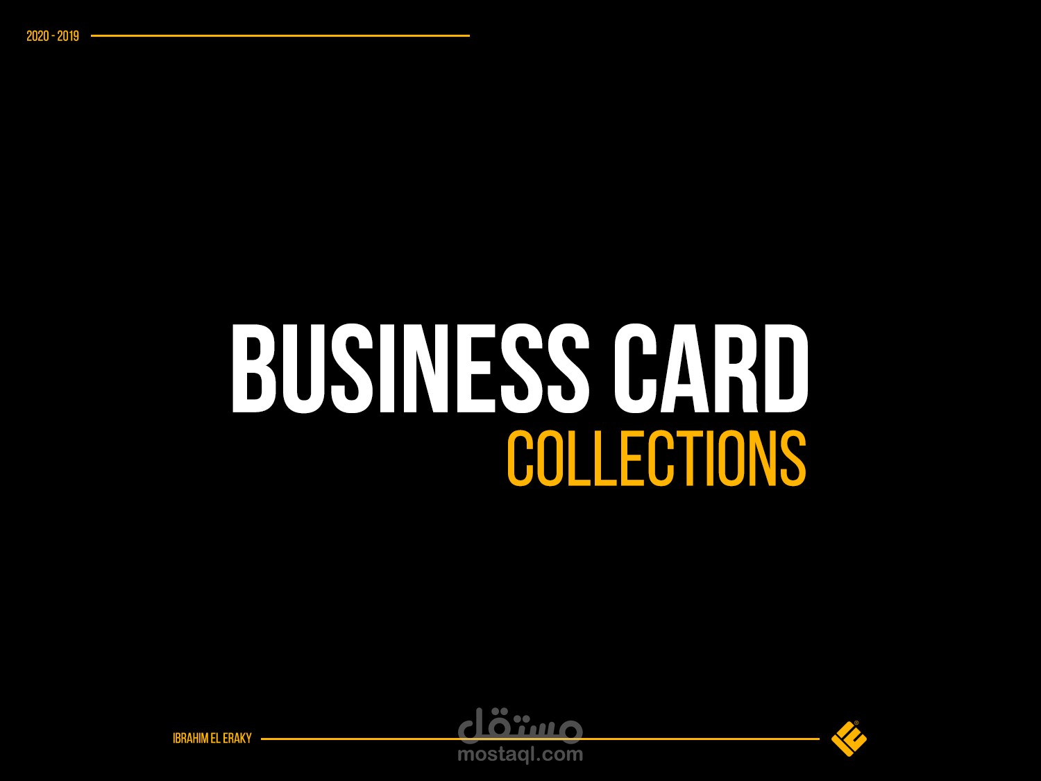 business cards collection