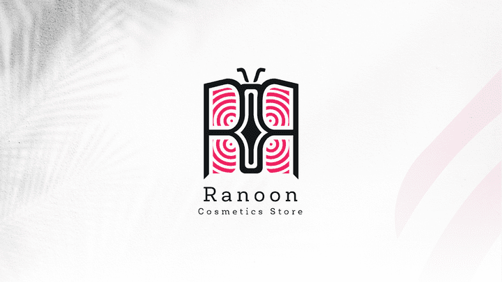 Logo Design | Ranoon Cosmetics | تصميم لوجو