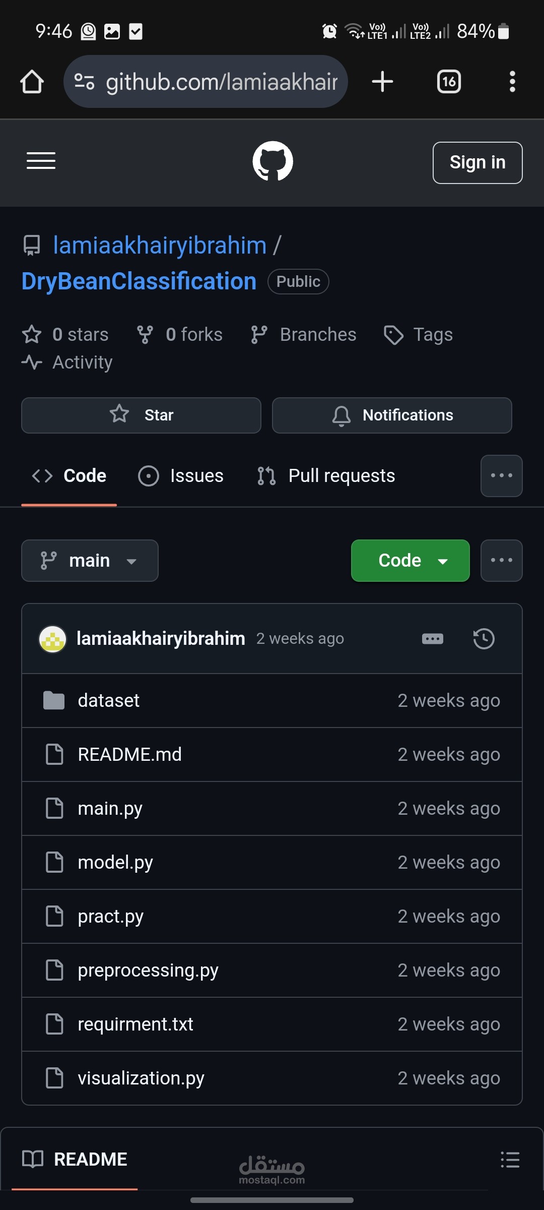 https://github.com/lamiaakhairyibrahim/DryBeanClassification