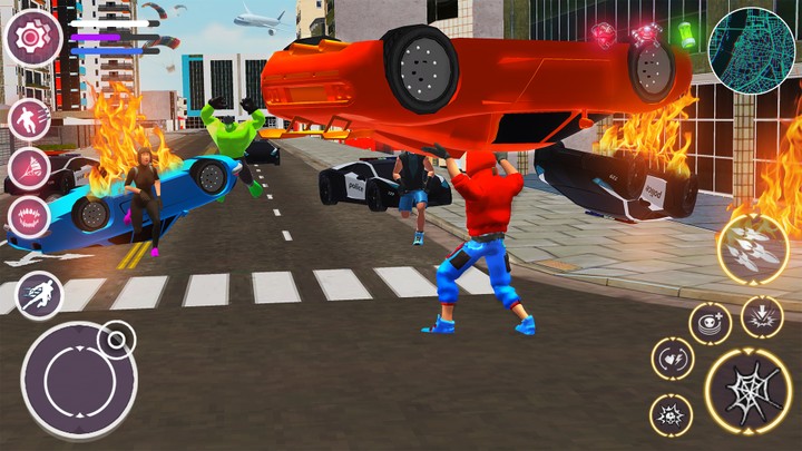 لعبة super hero على محرك unity