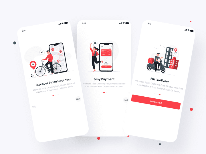 Onboarding Screens