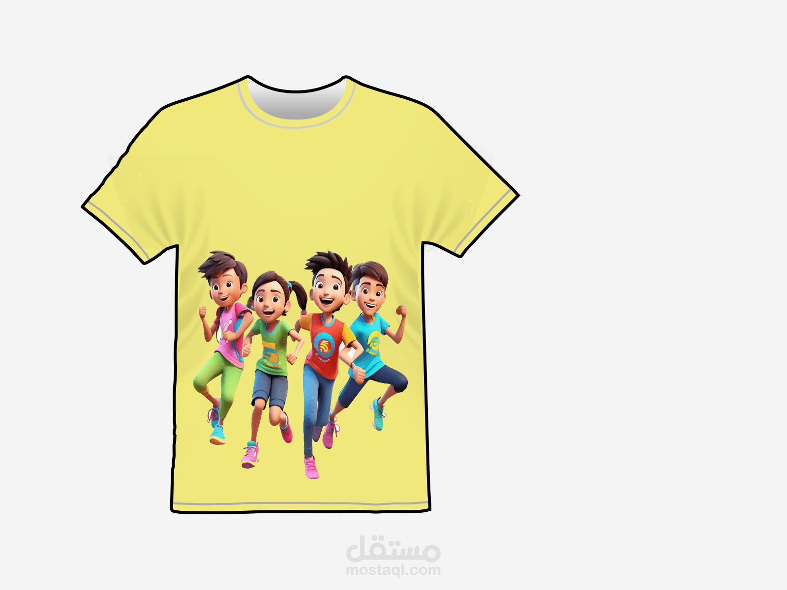 تصميم T-Shirt ملابس