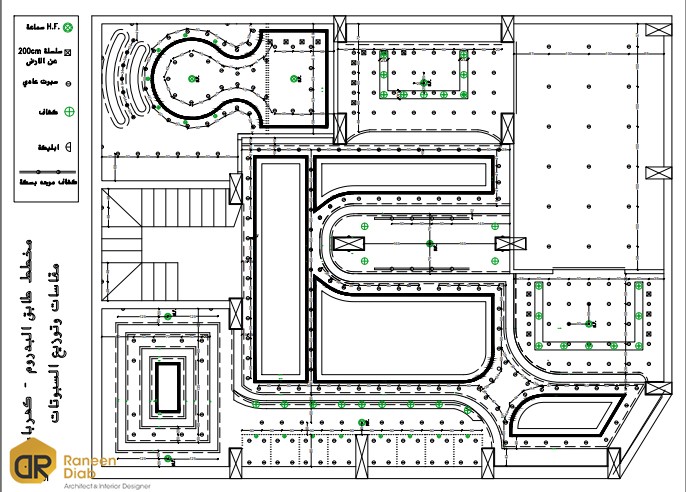 مخططات تنفيذية_تصميم داخلي