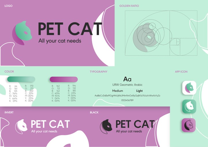 PET CAT LOGO DESIGN