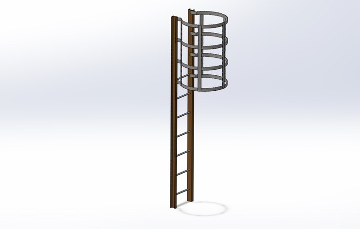 Steel  ladder