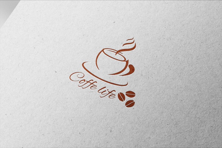 تصميم شعار logo ( لوجو، لوغو) لصالح قهوة لايف