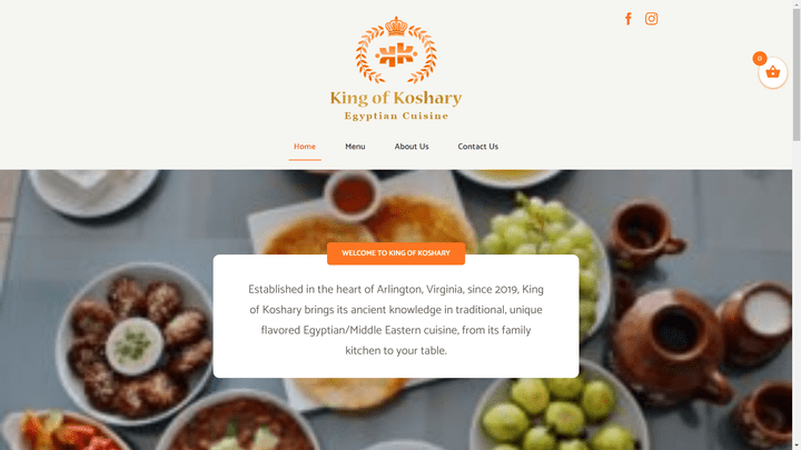 King of koshary website